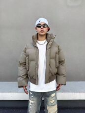 517A-8-Y96-P68美式冬季棉服面包服cleanfit短款外套棉衣，男装棉衣，星座517A-8（原B282）