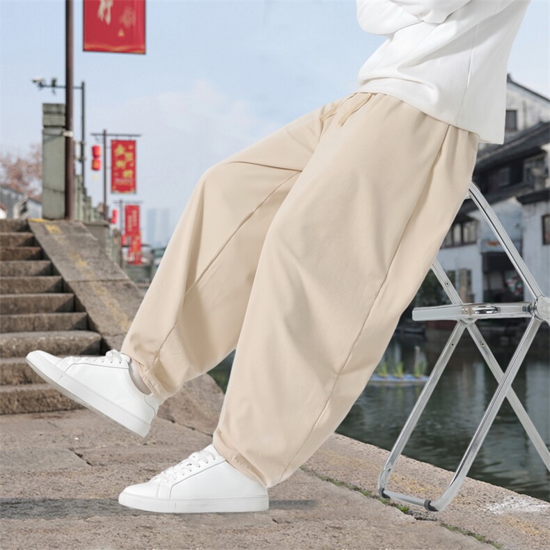 男士休闲裤灯芯绒长裤宽松灯笼裤哈伦裤裤XZ1512-2523-P50,男装休闲裤,星座1512