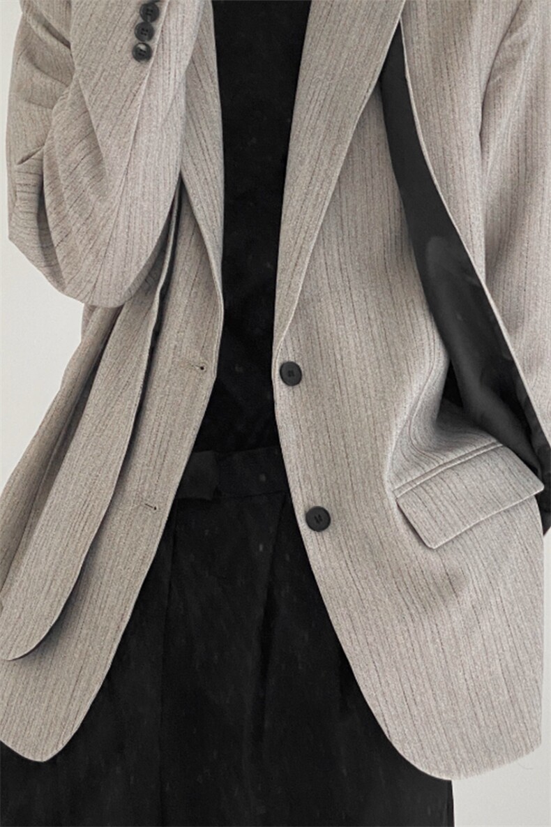假两件西装外套老钱风痞帅西服上衣XF3102特P76,男装西服,星座908-1