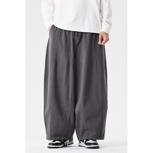 秋装 大码日系阔腿工装裤休闲哈伦直筒裤男女潮风 k280/p70图片