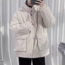 1506-01/MM201/P59冬季棉服情侣百搭灯芯绒棉衣工装宽松棉袄外套，男装棉衣，星座1506-1