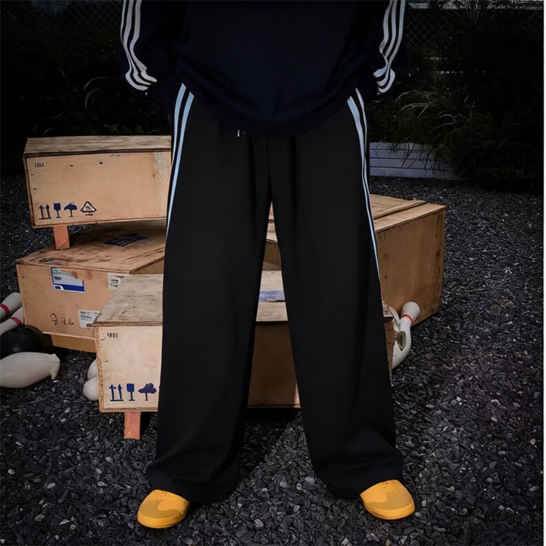 百搭气质文艺简约ins慵懒潮流日系时尚新款流行休闲裤原宿，男装休闲裤，星座1210-1