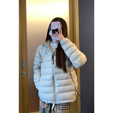 羽绒棉服女2025年新款冬季轻薄小棉袄高级感连帽复古美式加厚外套，男装棉衣，星座506A