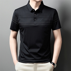2026夏季休闲时尚Polo衫男短袖夏季青年百搭T恤男上衣QP1821-P63，男装T恤，星座1105-3