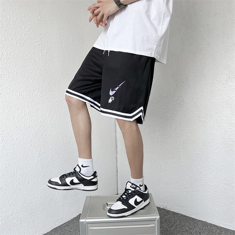 夏季男士运动短裤冰丝网格篮球五分裤DKV214-P23控38,男装休闲裤,电商B370