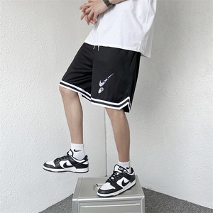 夏季男士运动短裤冰丝网格篮球五分裤DKV214-P23控38图片