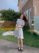 夏季新款连衣去，其它，欧尚时