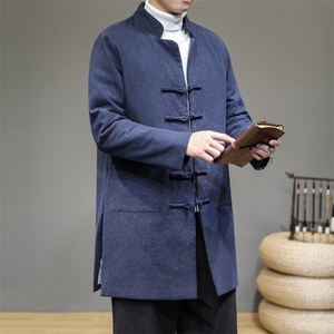 20258^冬季唐装棉衣男士复古佛系盘扣棉服潮风棉袄青年外套
