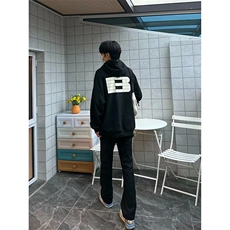 美式高街vibe重工艺水洗水泥灰hiphop弹力牛仔裤货号K2410P55，男装牛仔裤，电商A063