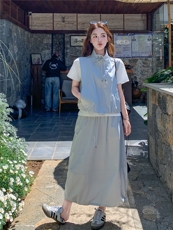 现货主推夏季三件套p185-k285，女装套装/套裙，丝露怡语