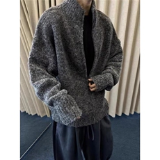 现货毛衣开衫男女针织衫外套冬季潮流线衣外穿休闲夹克LQ877-P53，男装针织衫/毛衣，星座1008