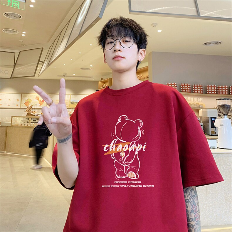 已注册纯棉220克T4312P23短袖T恤直播得物重磅280克TB4312批28图片