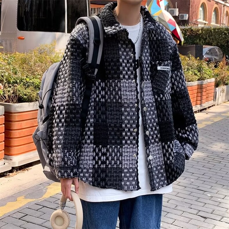 外穿新款日系男夹克潮流单排扣L732P70,男装夹克,星座1116-2