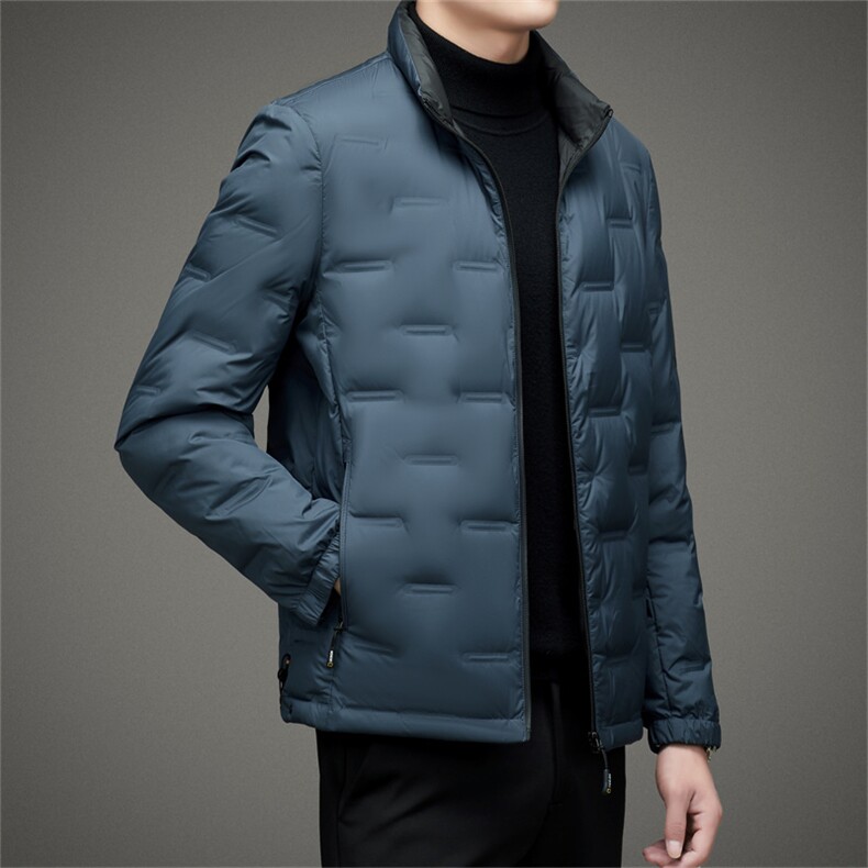 BAMJ-8925钱塘2020-2商务休闲简约中年男士冬季厚款羽绒服P160,男装羽绒服,钱塘207-2