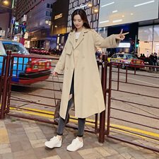 柒柒家风衣外套春季新款F33，女装风衣，柒柒家