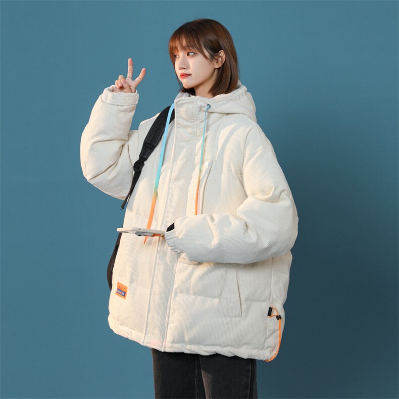 大货主推2025新款棉衣加厚保暖简约百搭情侣棉服冬装1611B-1-M03,男装棉衣,星座1611B