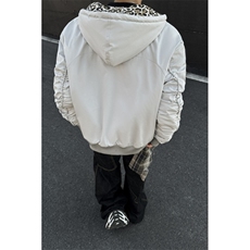 美式复古情侣装豹纹棉服外套保暖潮牌欧美街头秋冬新款棉衣，男装棉衣，星座307A