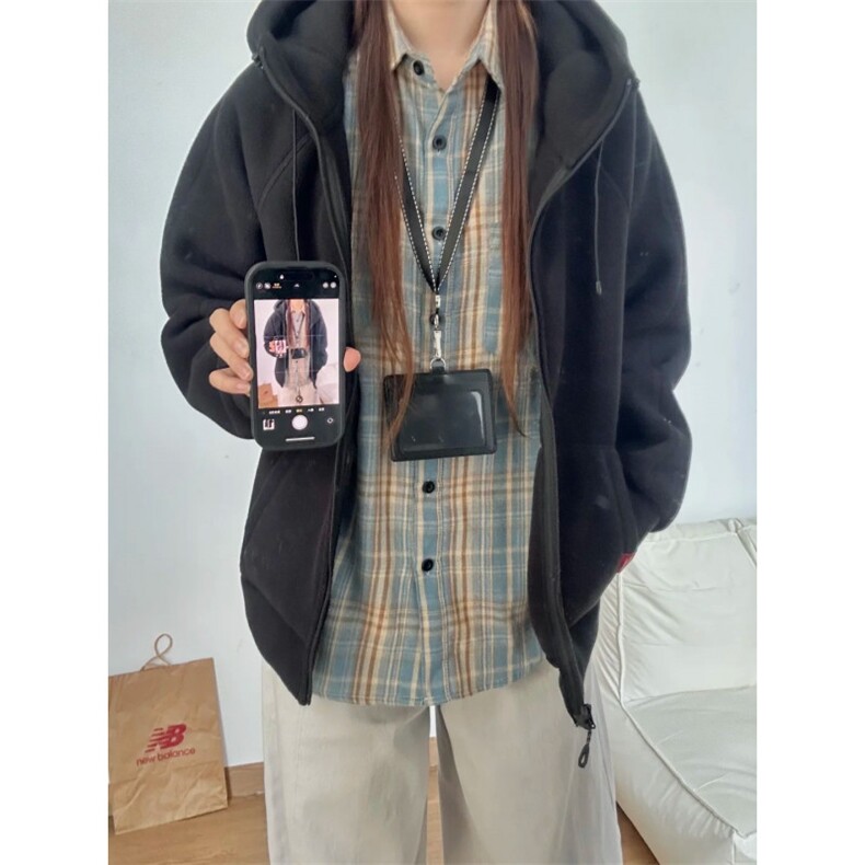 摇粒绒连帽拉链卫衣外套1302-GS02-P55成分100聚酯纤维,女装短外套,星座1302