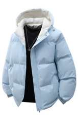 支持二开冬装大码加棉加厚连帽棉服男女棉衣外套面包服M811-P70，男装棉衣，电商A441