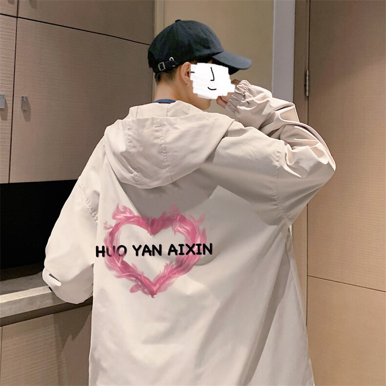 ！港风风衣男短款长袖夹克男休闲外套男上衣男DJK300-P45,男装夹克,电商B371