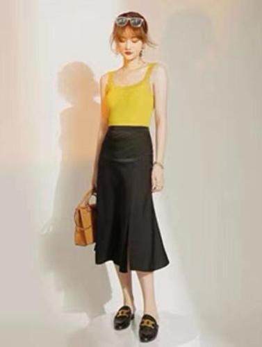 2151款醋酸裙，女装，贝纳拉