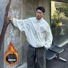 现货自家工厂美式弯刀休闲夹克加棉加厚保暖JK169JM/P98，男装夹克，电商B318