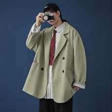2020年秋冬新款贴布印花男女宽松便西外套已注册DS-B293-Y759-P85，男装西服，电商A306