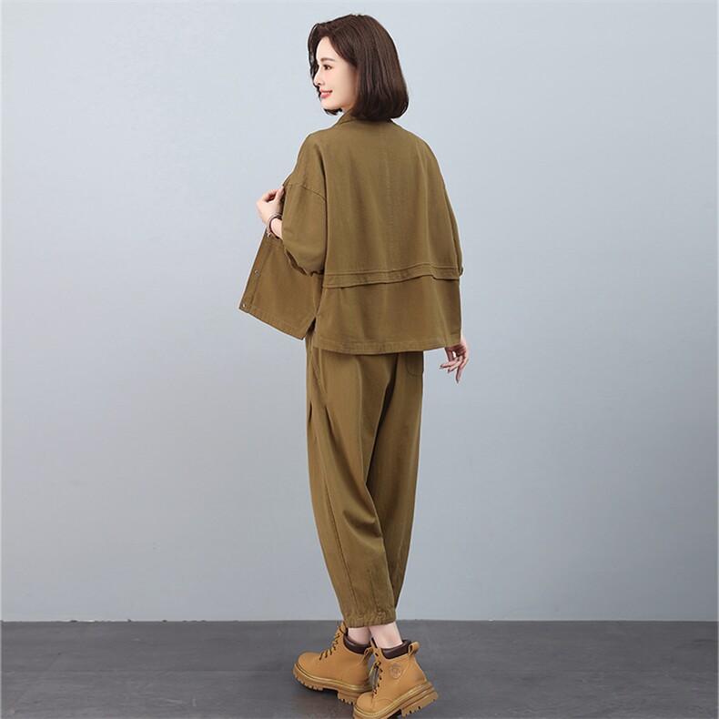 时尚休闲女装套装宽松显瘦两件套舒适百搭潮流新品,女装套装/套裙,叶笙衣