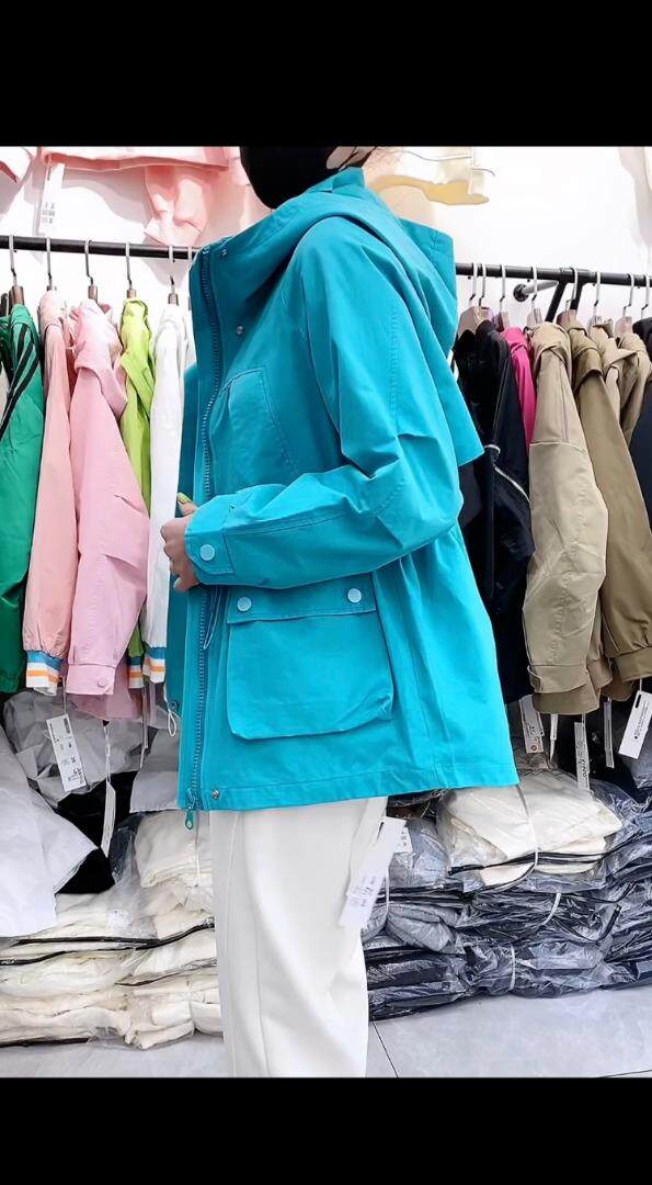 糖果色风衣外套，女装风衣，帝瀛 DY