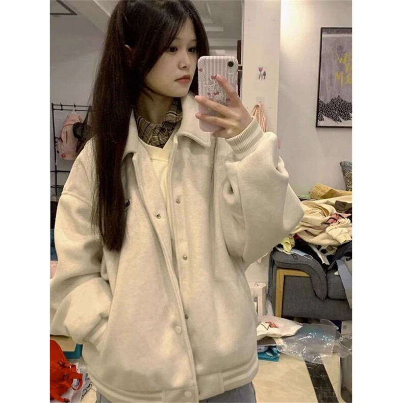 5574-P66新款翻领刺绣华棉复合休闲卫衣外套加绒,女装卫衣/绒衫,星座617A-2