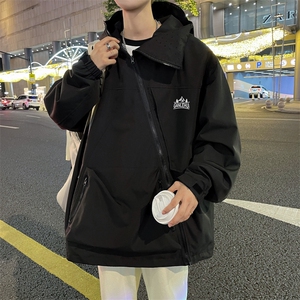 A967-P65 春秋季山系机能风冲锋衣外套男款美式潮牌户外风衣夹克图片