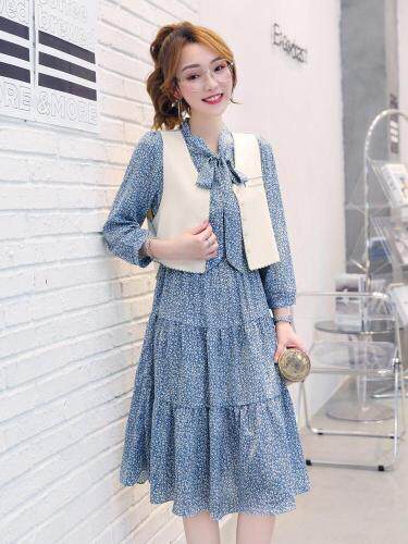 【现货】马甲连衣裙两件套，女装马夹，萱萱家