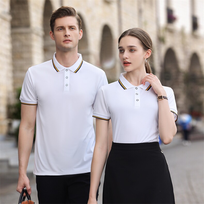 Polo衫公版男女款夏季翻T恤广告衫工作服DIY定制上班工装制服,男装T恤,星座505-2（原电商A260-1)