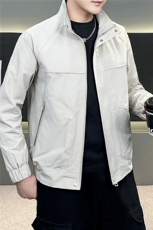 春季夹克上衣外套立领黑色JK8508-P85，男装夹克，星座1012-1