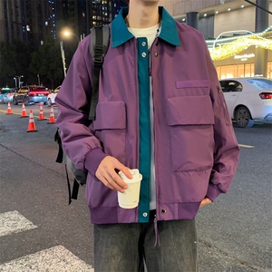 现货 秋季新款工装夹克男飞行员美式上衣外套A02513-P75图片