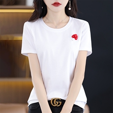 小蘑菇手工勾-白色