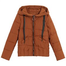 2021新款冬装女韩版大码女装宽松中长款棉服外套面包服，女装棉衣/棉服，丽影随形