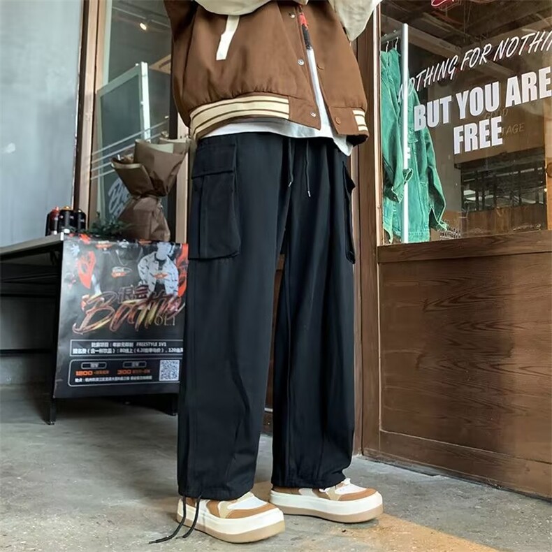 男秋季新款港风休闲裤特厚纯棉A903P38,男装休闲裤,星座1116-2