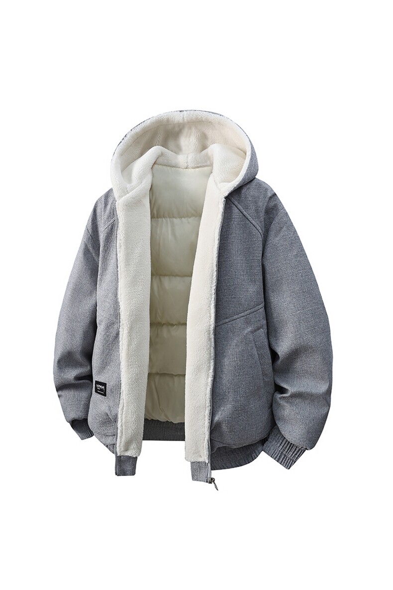 网红座山雕加绒加厚棉衣外套新款情侣连帽夹克A436-2561-P105,男装夹克,电商A436