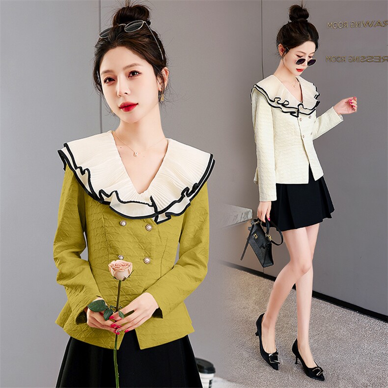 小香风气质女神范高级感御姐西装外套2023年春夏季，女装西装，火爆靓佳人