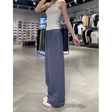 网图，现货美式格子休闲裤抖音得物可送样A061-XX80011-特批35，男装休闲裤，电商A061