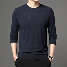 冬季2021中年男休闲宽松针织衫圆领毛织衫毛衣男装TLM710-P95,男装针织衫/毛衣,电商B212（原钱塘6029）