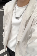 秋季新款拼接半开领夹克男女宽松休闲百搭高级感上衣J7350-特价35，男装夹克，电商A007