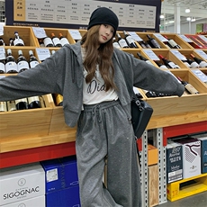 现货-春季新款灰色套装203-613-P165-K228，女装套装/套裙，浙宝203