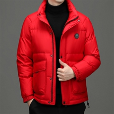 CA101022663钱塘2020-2中年男士冬季厚款立领冬季厚款羽绒服P230，男装羽绒服，钱塘207-2