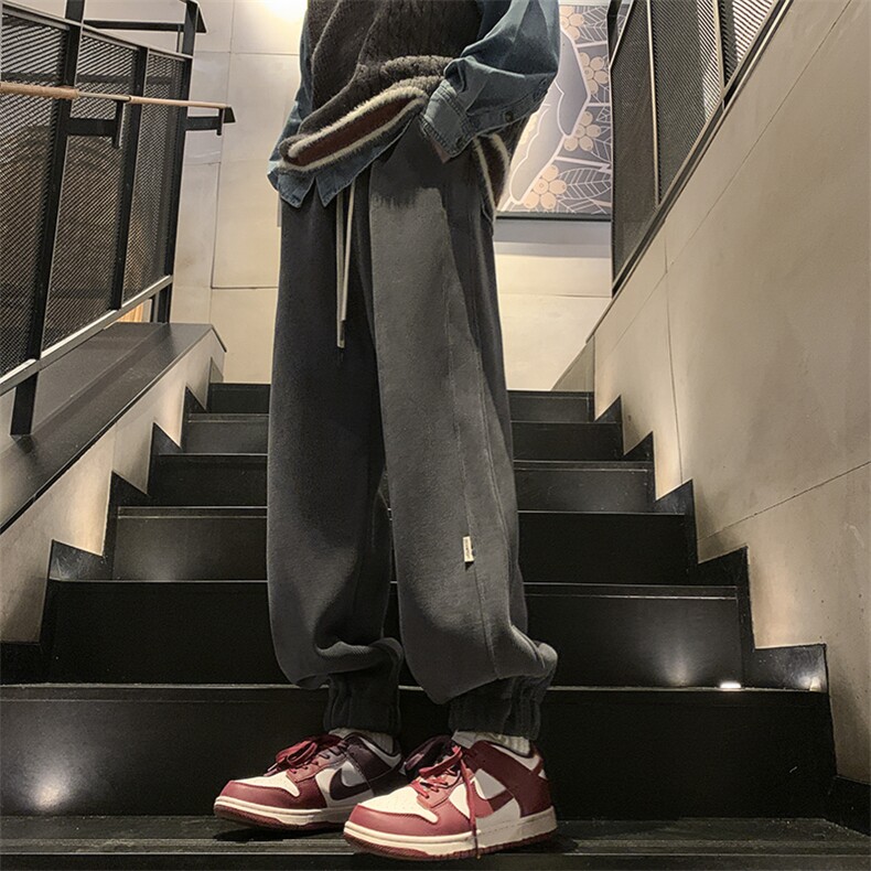 秋冬新品重磅灯芯绒加绒束脚裤大码  M~5XL XZ604-KG68-P65控78图片