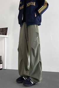 2025春季美式工装裤休闲宽松伞兵裤 A502特P38 控65图片