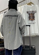 秋季新款格子衬衫，女装衬衫，JIAN.Z 简.站