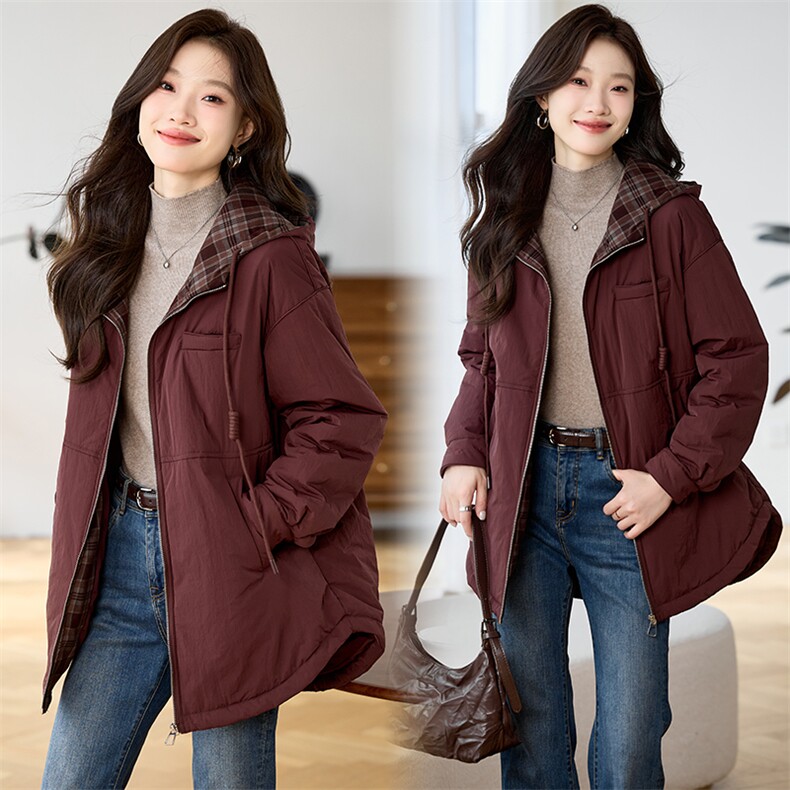 2024冬季新款女装加厚保暖棉衣外套,女装棉衣/棉服,深水步