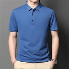 短袖T恤2023夏季新款时尚潮流透气衣服男式商务休闲运动上衣男装，男装T恤，电商B212（原钱塘6029）